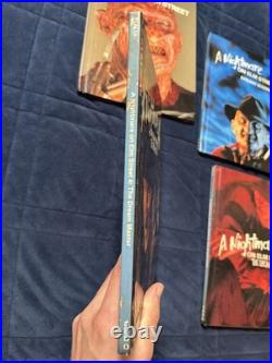 A Nightmare On Elm Street Hardcover Book Lot RARE 90s Original Freddy Krueger