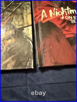 A Nightmare On Elm Street Hardcover Book Lot RARE 90s Original Freddy Krueger
