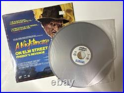 A Nightmare On Elm Street I & II Freddy Krueger Laserdisc Lot RARE Cover Horror