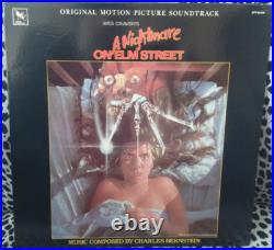 A Nightmare On Elm Street Lp Horror Soundtrack 1984 Wes Craven 1st Pressing Rare