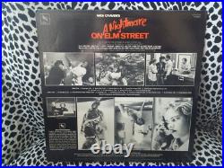 A Nightmare On Elm Street Lp Horror Soundtrack 1984 Wes Craven 1st Pressing Rare