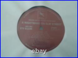 A Nightmare On Elm Street Lp Horror Soundtrack 1984 Wes Craven 1st Pressing Rare