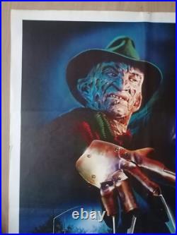 A Nightmare On Elm Street Original Turkish Movie Poster 1984 Rare