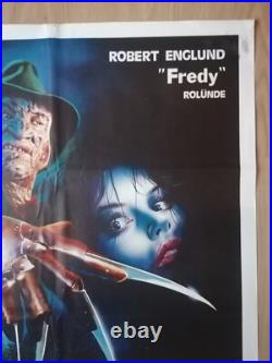 A Nightmare On Elm Street Original Turkish Movie Poster 1984 Rare