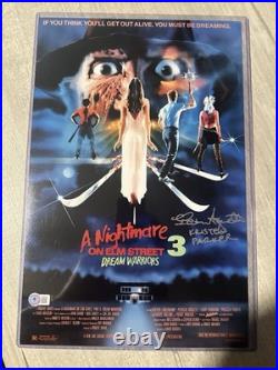 A Nightmare On Elm Street Part 3 Patricia Arquette Autographed 11x17 Signed