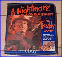 A Nightmare On Elm Street The Freddy Game 1989 Cardinal Good Shape 99% Complete