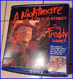 A Nightmare On Elm Street The Freddy Game 1989 Cardinal Good Shape 99% Complete