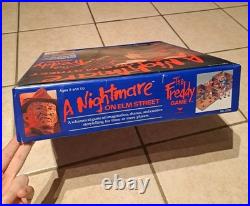 A Nightmare On Elm Street The Freddy Game 1989 Cardinal Good Shape 99% Complete