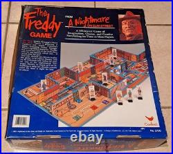 A Nightmare On Elm Street The Freddy Game 1989 Cardinal Good Shape 99% Complete