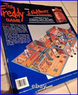 A Nightmare On Elm Street The Freddy Game 1989 Cardinal Good Shape 99% Complete