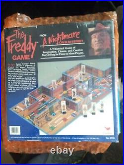 A Nightmare On Elm Street The Freddy Game Sealed with Free Comic Book