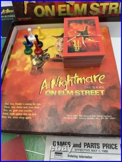 A Nightmare On Elm Street The Game Complete Excellent Shape! Bought New