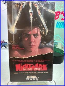 A Nightmare On Elm Street VHS original Horror Wes Craven Vintage Rare NEW
