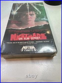 A Nightmare On Elm Street VHS original Horror Wes Craven Vintage Rare NEW