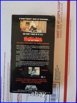 A Nightmare On Elm Street Vhs Media Video 1985 Double Flaps Horror