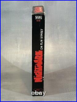 A Nightmare On Elm Street Vhs Media Video 1985 Silver Label Double Flaps Horror