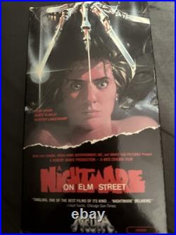 A Nightmare On Elm Street (vhs 1985) Media Video Double Flaps No Bar Code Horror