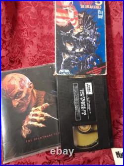 A Nightmare On Elmstreet Vhs Boxset, Dvd Set 1999, Plus 2 Loose Tapes Part 4,5 A Nightmare On Elmstreet Vhs Boxset, Dvd Set 1999, Plus 2 Loose Tapes Part 4,5
