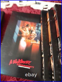 A Nightmare On Elmstreet Vhs Boxset, Dvd Set 1999, Plus 2 Loose Tapes Part 4,5 A Nightmare On Elmstreet Vhs Boxset, Dvd Set 1999, Plus 2 Loose Tapes Part 4,5