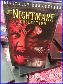 A Nightmare On Elmstreet Vhs Boxset, Dvd Set 1999, Plus 2 Loose Tapes Part 4,5 A Nightmare On Elmstreet Vhs Boxset, Dvd Set 1999, Plus 2 Loose Tapes Part 4,5