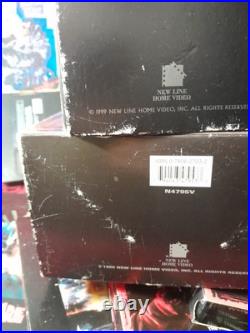 A Nightmare On Elmstreet Vhs Boxset, Dvd Set 1999, Plus 2 Loose Tapes Part 4,5 A Nightmare On Elmstreet Vhs Boxset, Dvd Set 1999, Plus 2 Loose Tapes Part 4,5