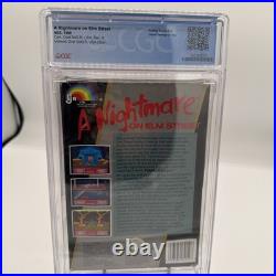 A Nightmare on Elm Street (1989) Complete in Box Nintendo Cgc graded