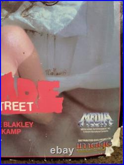 A Nightmare on Elm Street 1 Laserdisc Horror Movie, Sleeve & Disc, 1985. Freddy