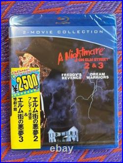 A Nightmare on Elm Street 2 & 3 Bluray new unopened English horror film A Nightmare on Elm Street 2 & 3 Bluray new unopened English horror film