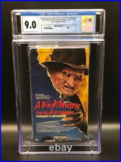 A Nightmare on Elm Street 2 Freddy's Revenge (1985) 1986 VHS CGC 9.0 SEALED