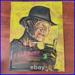 A Nightmare on Elm Street 3 Dream Warriors 3D Lightbox Sign Freddy Krueger Video