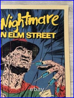 A Nightmare on Elm Street 3 Print Poster by Johnny Dombrowski Art Mondo Horror