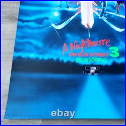 A Nightmare on Elm Street 3 by Matthew Peak Screenprint Poster Mondo Like Horror