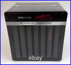 A Nightmare on Elm Street 4K Steelbook Collection + Digital SEALED FACTORY BOX