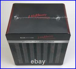 A Nightmare on Elm Street 4K Steelbook Collection + Digital SEALED FACTORY BOX