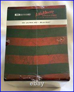 A Nightmare on Elm Street (4K UHD. Blu-ray) 7-Film UK Steelbook Collection NEW