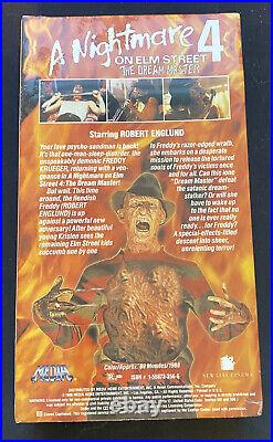 A Nightmare on Elm Street 4 The Dream Master VHS new and sealed 1988 Media