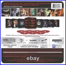 A Nightmare on Elm Street 7-Film 4K UHD Steelbook Library Collection PRESALE