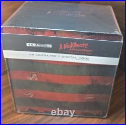 A Nightmare on Elm Street 7-Film Collection Steelbook (4K)-NEW-Free Box Shipping