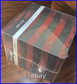 A Nightmare on Elm Street 7-Film Collection Steelbook (4K)-NEW-Free Box Shipping