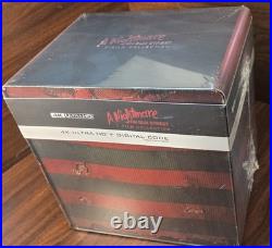A Nightmare on Elm Street 7-Film Collection Steelbook (4K)-NEW-Free Box Shipping