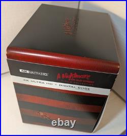A Nightmare on Elm Street 7-Film Collection Steelbook (4K No Digital Codes)