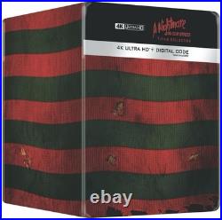 A Nightmare on Elm Street 7-Film Steelbook Library Case (4K UHD + DIG) Presale