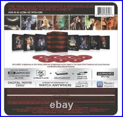 A Nightmare on Elm Street 7-Film Steelbook Library Case (4K UHD + DIG) Presale