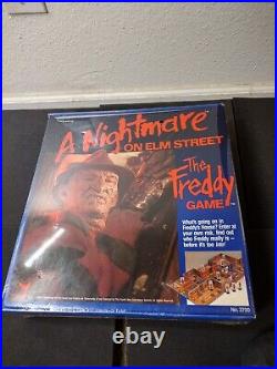 A Nightmare on Elm Street Board Game 1987 new sealed box read damage
