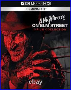 A Nightmare on Elm Street Collection 4K UHD Blu-ray Sent Sameday