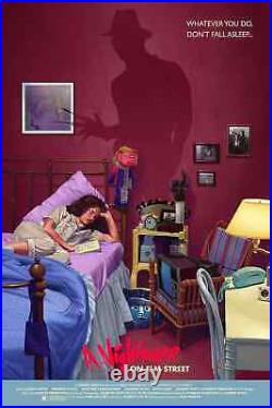 A Nightmare on Elm Street Dream Movie Film Poster Giclee Print Art 24x36 Mondo