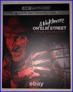 A Nightmare on Elm Street Film Collection 4K UHD Red Case with Slipcover Digital
