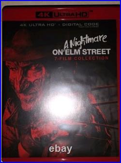 A Nightmare on Elm Street Film Collection 4K UHD Red Case with Slipcover Digital