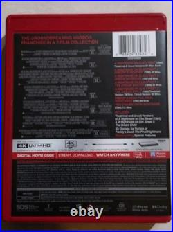 A Nightmare on Elm Street Film Collection 4K UHD Red Case with Slipcover Digital