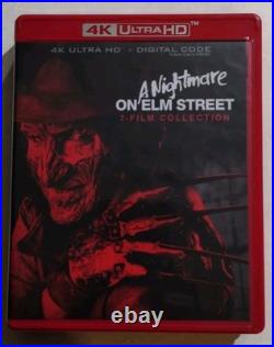 A Nightmare on Elm Street Film Collection 4K UHD Red Case with Slipcover Digital